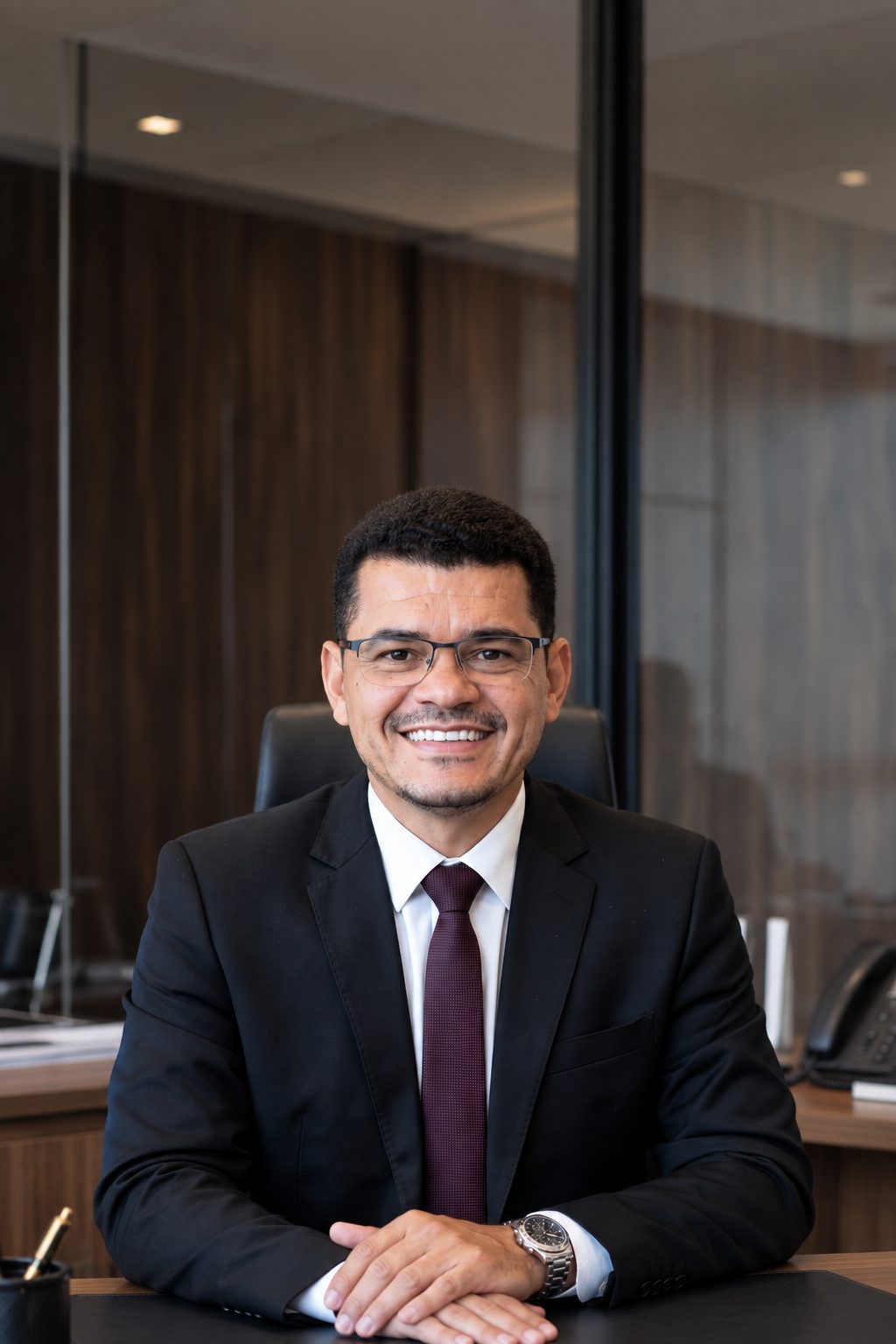 Clelson Miranda Marques, advogado trabalhista, em seu escritório em Teresina/PI